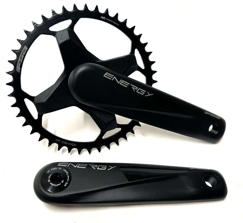 FSA Energy AGX+ 1X Modular 386EVO Gravel Crankset 172.5mm 11-Speed 44t New - Image 1 of 4