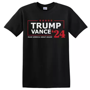 Trump Vance 2024 Election T-Shirt Make America Great Again MAGA Trump Shirt 2024 - Picture 1 of 13