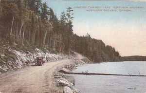 Postal Caribou Lake Ferugon hwy Ontario Canadá - Imagen 1 de 1