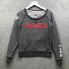 University of Wisconsin Badgers Lightweight Sweatshirt Women's Size S Gray
