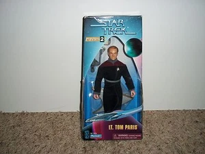 1994 PLAYMATES TOYS STAR TREK WARP FACTOR SERIES LT TOM PARIS ACTION FIGURE-NEW - Picture 1 of 2