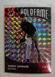 2022 Mosaic Randy Johnson Silver Holofame Prizm - Picture 1 of 2