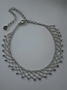 Givenchy crystal lace necklace choker or collar, elegant statement - Picture 1 of 2