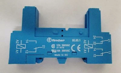FINDER 9585.1 Series 40/44 Relay Socket Base 9585 1 *PRICED PER EACH*