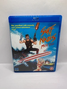 Surf Nazis Must Die Blu Ray - 88 Films Troma Region Free - Picture 1 of 3