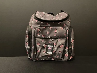 Сумка для подгузников Disney Baby Minnie Mouse рюкзак с регулируемыми плечевыми ремнями серая - Изображение 1 из 4