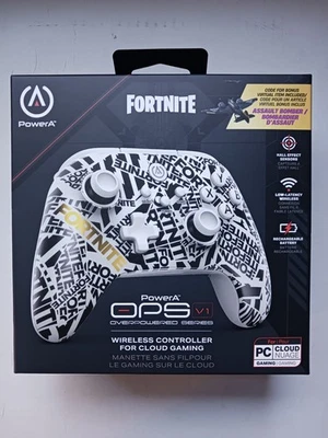 PowerA OPS V1 Fortnite Edition Wireless Controller – Cloud Gaming NEW Sealed - Image 1 of 4
