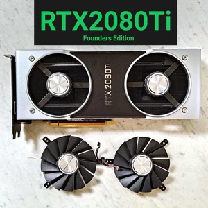 NVIDIA GeForce RTX2080Ti Founders Edition 11GB GDDR6 Used No Fan - Bild 1 von 11