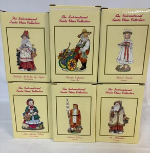 International Santa Claus Collection Lot of 32 Original Boxes No Repeats Vintage - Picture 1 of 8