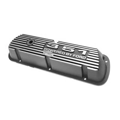 Scott Drake 6A582-351 Aluminum Valve Covers 351 Powered by Ford Logo - Image 1 of 2