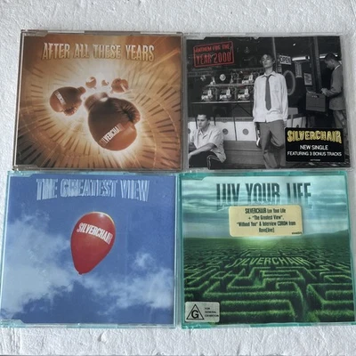 Silverchair CD Singles Bulk 00s Grunge Rock Music Australian Edition Live x4 - Image 1 of 4
