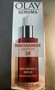 Olay Niacinamide + Peptide 24 Anti-wrinkle Face Serum -  1.3oz Brand NEW!!  - Picture 1 of 3