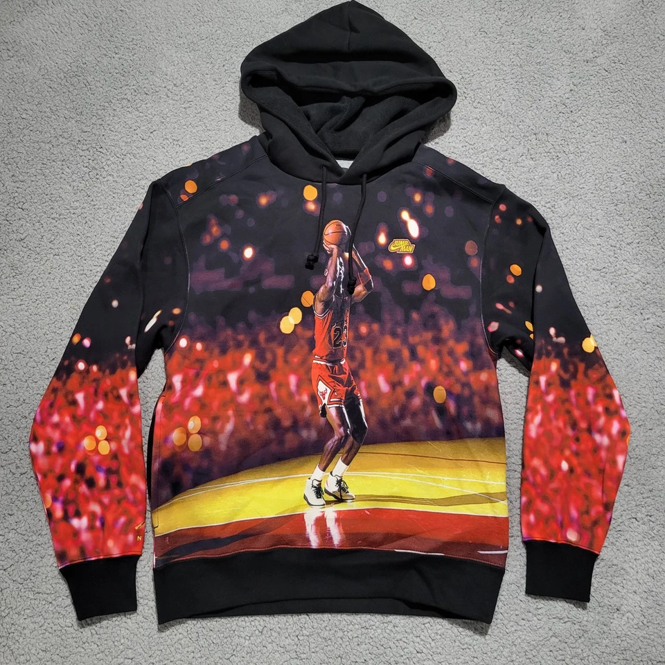 Nike Air Jordan Jumpman Fleece Pullover Men's Size XS Hoodie DC9610-010