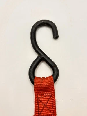 Vintage 1"X15(4.5M) Rather Tie Down Red Vintage Tools Travel - Image 1 of 3