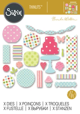 * Редкий * Sizzix Бренда Уолтон, фонари, Thinlits 660692 - Изображение 1 из 4