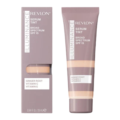 Revlon Illuminance Tinted Serum, Triple Hyaluronic Acid, SPF 15, 113 Ivory Beige - Image 1 of 3