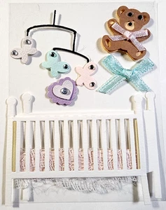 Baby Nursery Crib Mobile Teddy Bear Sandylion 3D Stickers *sold As-is No package - Picture 1 of 1