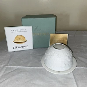 Bernardaud La Lithophanie Windlichthalter Schmetterlinge #4329 NEU - Bild 1 von 5