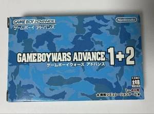 GameBoy Advance Boy Wars Advanced 1 & 2 Japan, boxed, with manual, used Japan 7h - Picture 1 of 3