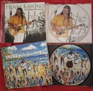 Henry Kapono CD Lot Live Duke's On Sunday / 2 contemporary hawaii rock pop - Bild 1 von 2