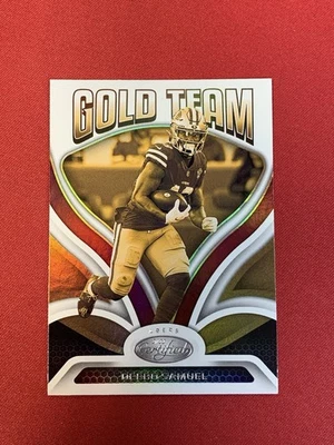 2022 Panini Certified - Gold Team Deebo Samuel #GT-20 - Image 1 of 2