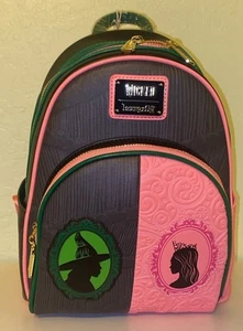 Loungefly Wicked Glinda and Elphaba Mini Backpack NWT in Hand - Picture 1 of 12