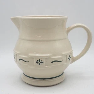 Brocca per succo piccola classica ceramica tradizione tessuta Longaberger - Foto 1 di 3