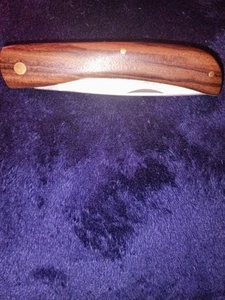 Kissing Crane Medium Brown Mule Pocket Knife  - Picture 1 of 2