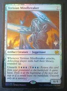 MTG The Brothers War - Terisian Mindbreaker - Foil Rare Promo - Foto 1 di 1