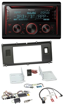 Pioneer 2DIN DAB Lenkrad Bluetooth USB CD Autoradio für Land Rover Evoque 2011-2 - Bild 1 von 4
