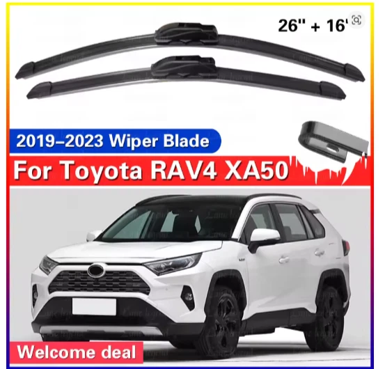 2PCS Front Wiper Blades For TOYOTA C-HR CHR 2016-2023 26"+16" - Image 1 of 4