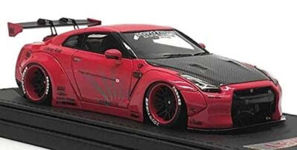 Modellino auto IG2271 accensione 1:43 LB-WORKS GT-R (R35) rosa metallizzato - Immagine 1 di 1