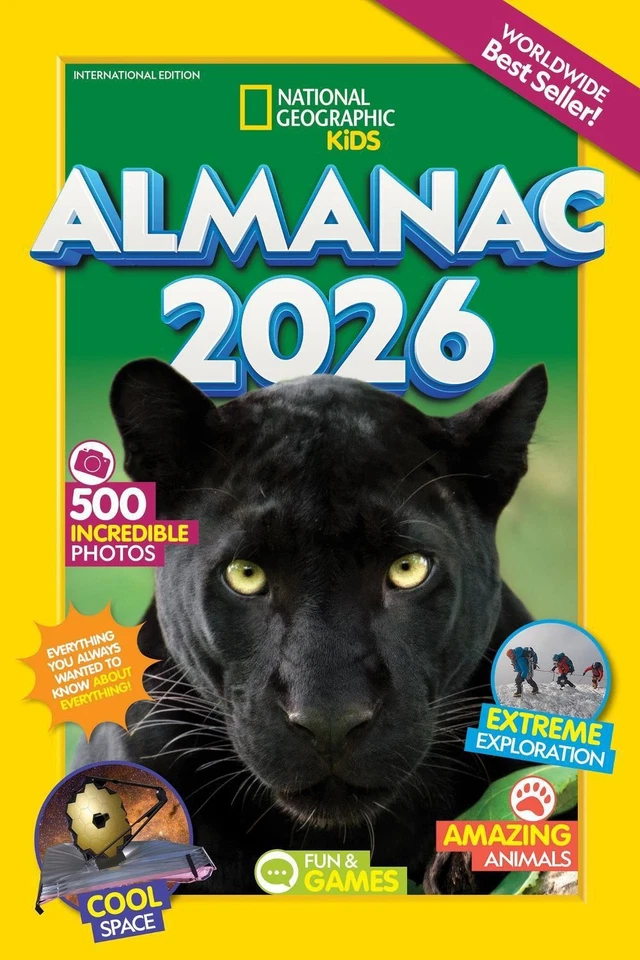 National Geographic Kids Almanac 2026 (International Edition) by National Geogra - Image 1 of 1