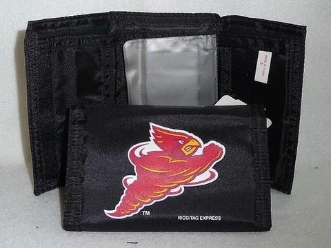 IOWA STATE CYCLONES   Nylon TriFold WALLET      NWT Cover