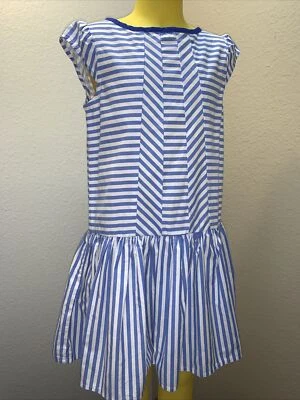 Vestido Pinwheel Periwinkle Niñas Talla 6 Gymboree Manga Gorra Usado en Excelente Condición Foto 1 de 4