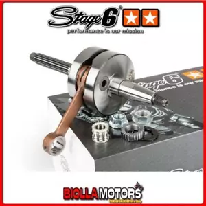 S6-8014001 ALBERO MOTORE STAGE6 HPC MKII BIELLA 80 SP. 12 PIAGGIO/GILERA - Foto 1 di 5