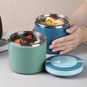 Food Thermal Jar Insulated Soup Cup Thermos Containers Stainless Steel Lunch Box - Picture 1 of 30
