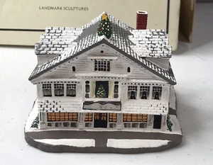 Norman Rockwell's Main Street Sculptures Studio Christmas Village 1988 #82121 - Picture 1 of 20