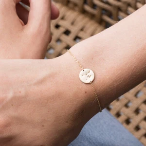 Unique Zodiac Constellation Real 935 Argentium Silver Fabulous Gorgeous Bracelet - Picture 1 of 5