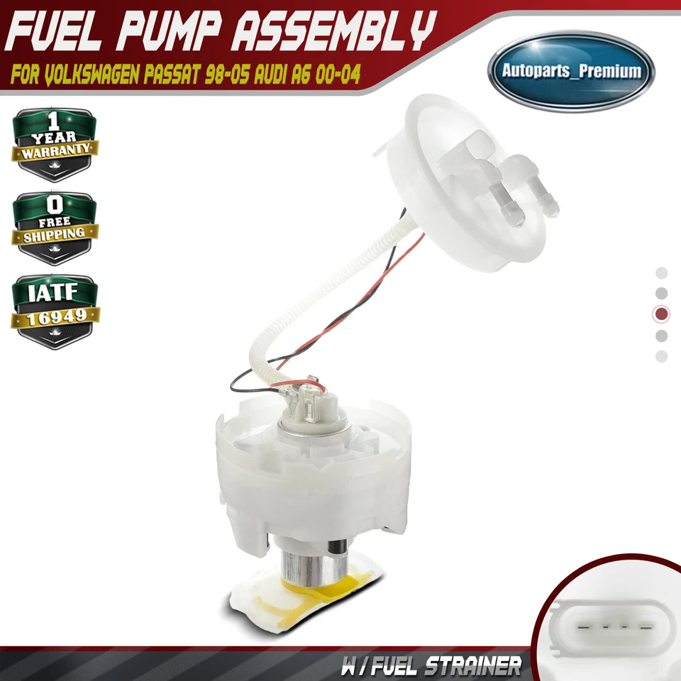 Fuel Pump Assembly for Volkswagen Passat 1998-2005 Audi A6 2000-2004 FWD E8368M - Image 1 of 4