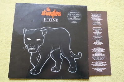 THE STRANGLERS – FELINE LP – Nr MINT A2/B1 UK 1983  PUNK - Image 1 of 2