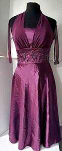 OC by OC sleeveless silk dress with adjustable straps size 8 - Picture 1 of 7