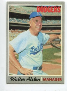 1970 Topps ##242 Walter Alston Los Angeles Dodgers - Foto 1 di 1