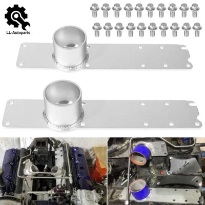 Colector de admisión para Ford 1996-03 7,3 L con pernos Powerstroke Plenum aluminio 3" Foto 1 de 4