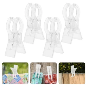 4 Pcs Quilt Drying Clips Laundry for Beach Sunbed Towel - Picture 1 of 12