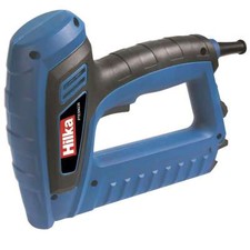 HILKA ELECTRIC 2 IN 1 UPHOLSTERY STAPLE & NAIL GUN TACKER & 500 STAPLE NAIL 230V