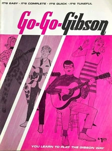 Original 1967 Go Go Gibson Beginning Learn To Play Gibson Way Book EX CONDITION - Picture 1 of 1