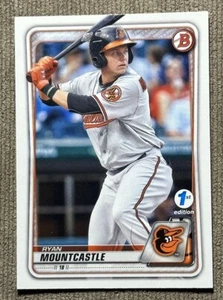 Ryan Mountcastle Prospect Card 2020 Bowman 1st Edition #BFE-36 Orioles - Picture 1 of 2
