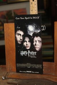 Carte héros IMAX Harry Potter & Prisoner of Azkaban Entergy Theatre Nouvelle-Orléans
