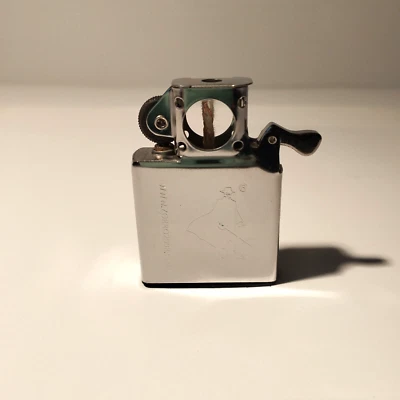 Zorro Stainless Steel Pipe Lighter Insert with Bottom Rubber Gasket, Fits: Zippo